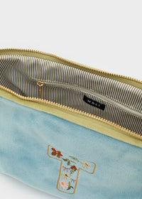 lettera t MCAC0020 AZZURRO/VERDE Nalì 