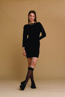 maglia e zip su spalle 263NS047 eclisse No Secrets 