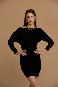 maglia e zip su spalle 263NS047 eclisse No Secrets 