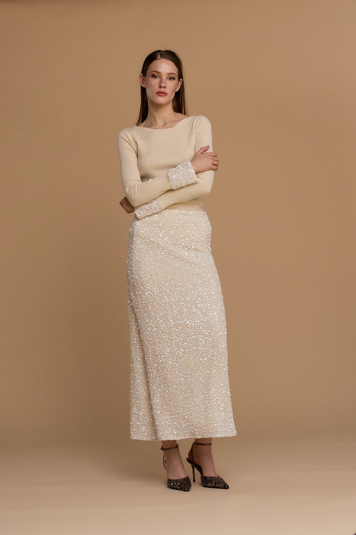 paillettes 263NS239 latte No Secrets 