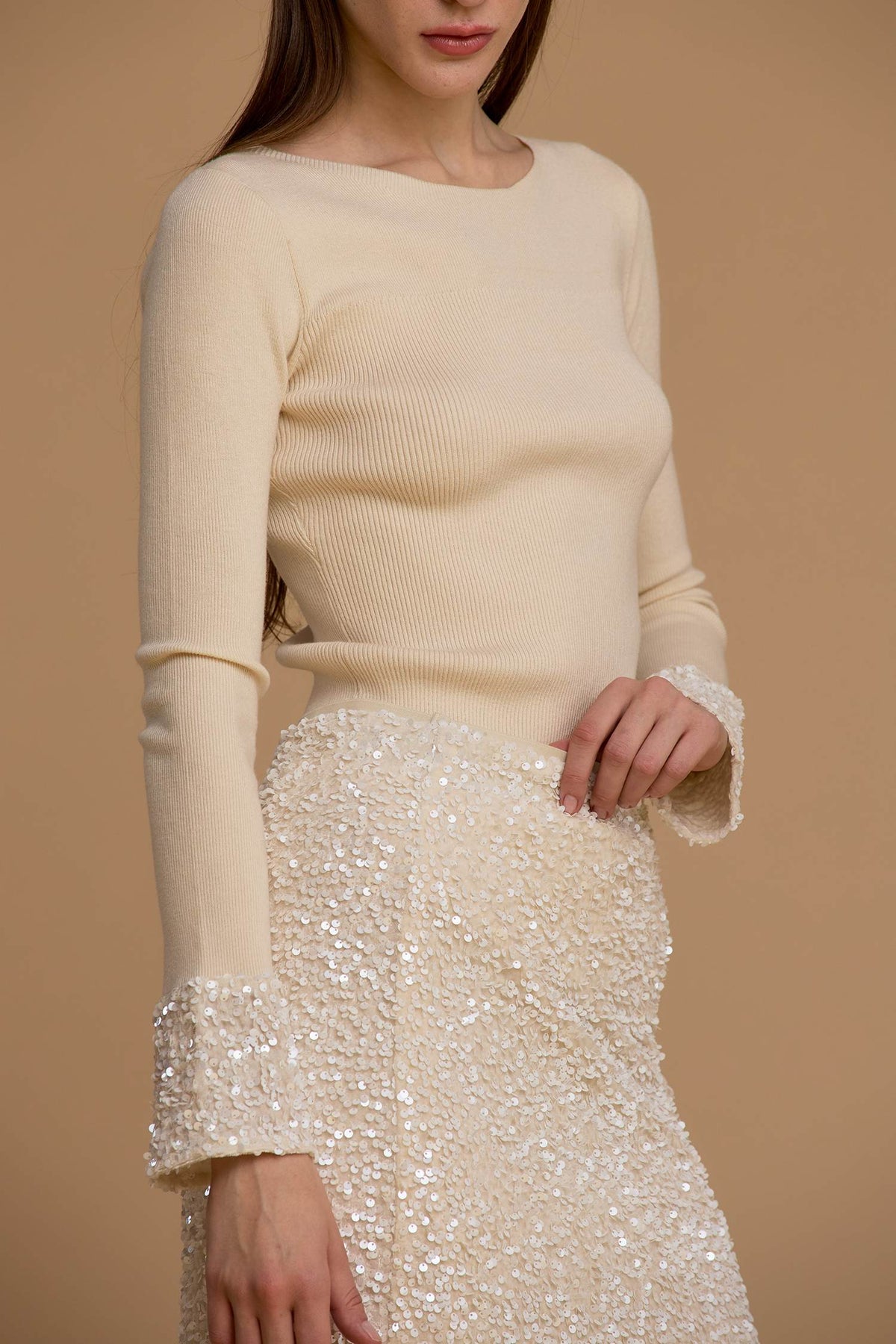 paillettes 263NS239 latte No Secrets 