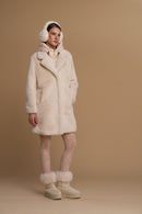 simil pelliccia 263SS010 latte No Secrets 