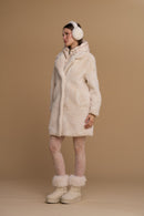 simil pelliccia 263SS010 latte No Secrets 