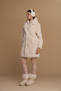 simil pelliccia 263SS010 latte No Secrets 