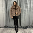 con cappuccio GAT96139-ECF BW P&T furs 