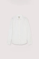ms101t13 camicia slim fit in popeline elasticizzato 5004N000052N 001 Trussardi 