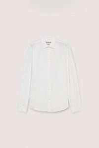 ms101t13 camicia slim fit in popeline elasticizzato 5004N000052N 001 Trussardi 