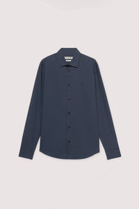 ms101t13 camicia slim fit in popeline elasticizzato 5004N000052N 034 Trussardi 