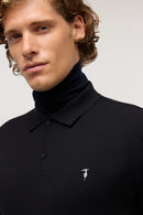 mtp11j91 polo a manica lunga in piquet G5168000270N 033 Trussardi 