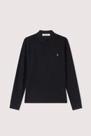mtp11j91 polo a manica lunga in piquet G5168000270N 033 Trussardi 