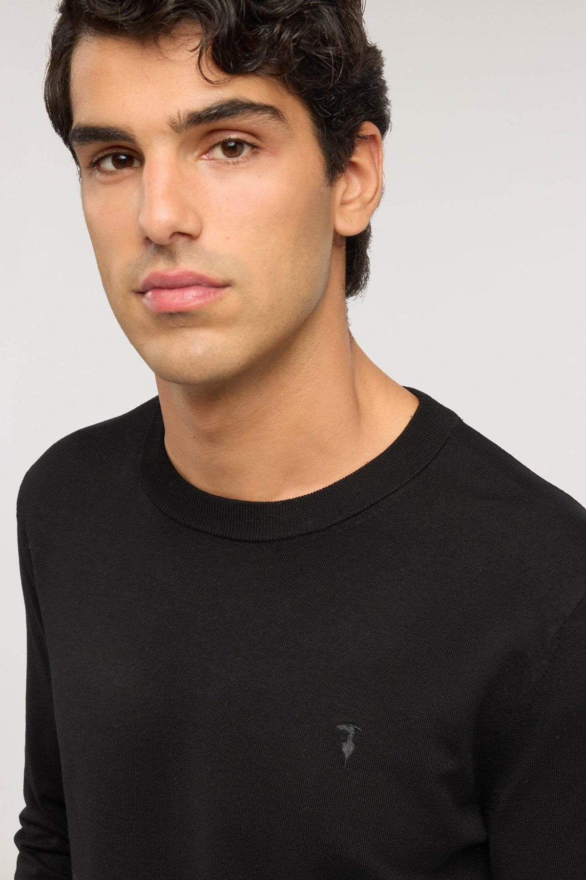 mk601k01 maglia girocollo - misto viscosa M0168000077N 033 Trussardi 
