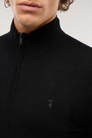 mk603k01 cardigan con cerniera - misto viscosa M0188000085N 033 Trussardi 
