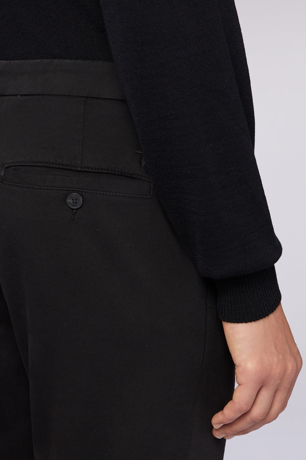 mp301t30 chino aviator 301 slim fit in gabardina stretch P711M000092N 033 Trussardi 
