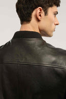 ml901l01 bomber - pelle metal free R302M000053N 033 Trussardi 
