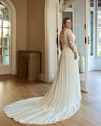 ABITO SPOSA MARTHA BLANC - ROSA CLARA "MARTHA BLANC"