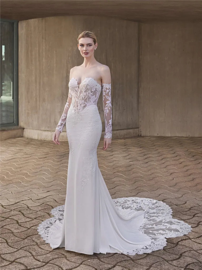 ABITO+MANICHE PRONOVIAS - PRONOVIAS