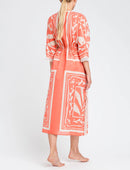 KAFTANO LUNGO APERTO C/PASSAMANERIA CROCHET - TWIN-SET U&B MARE