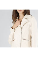 GIUBBOTTO CHIODO ECO - CAFE NOIR