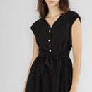 VESTITO C/FUSCIACCA - CAFE NOIR
