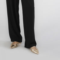PANTALONE PALAZZO - CAFE NOIR