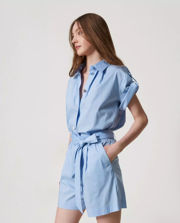 BERMUDA C/CINTURA - TWIN-SET U&B MARE