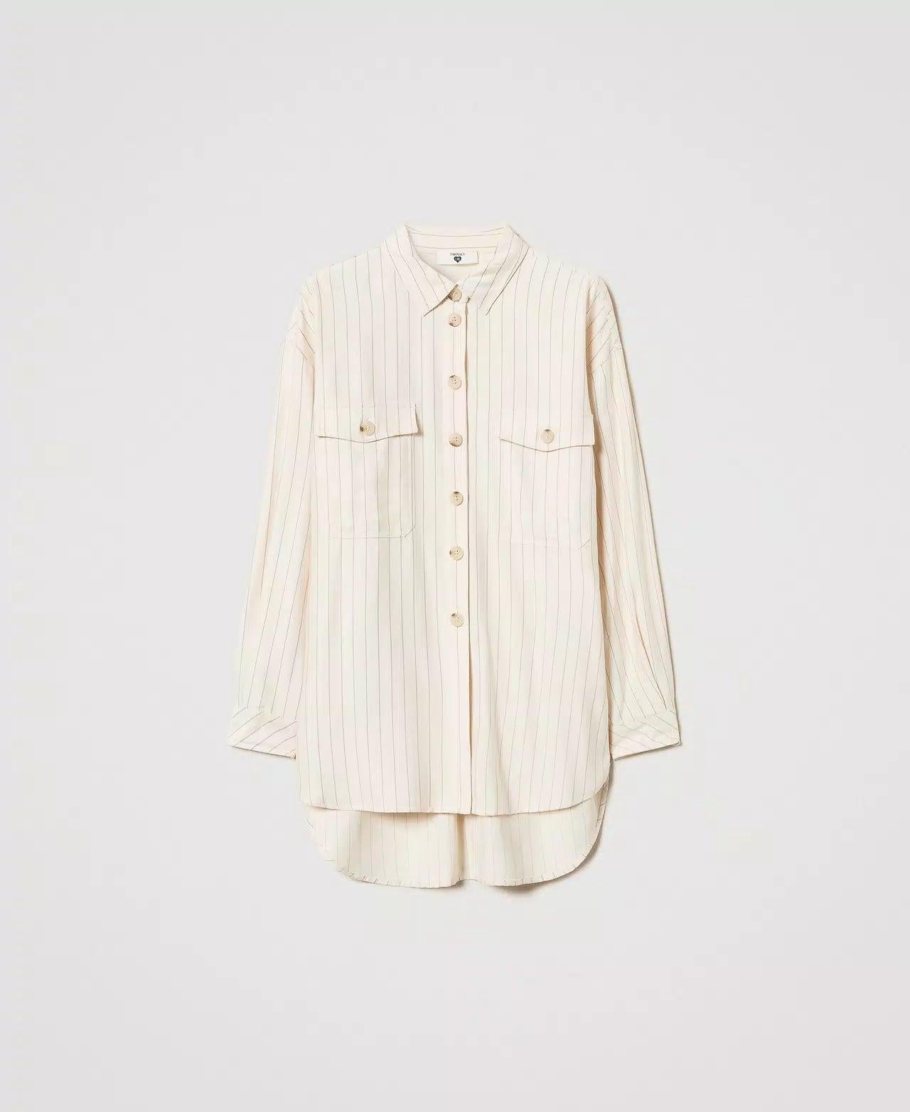 CAMICIA M/L OVER - TWIN SET U&B 251LL2ABB 12247 Twinset U&B 