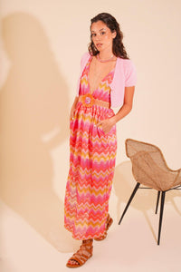 VESTITO LUNGO - JOI MILANO LAVANDA-ABI080 UN JOI MILANO 