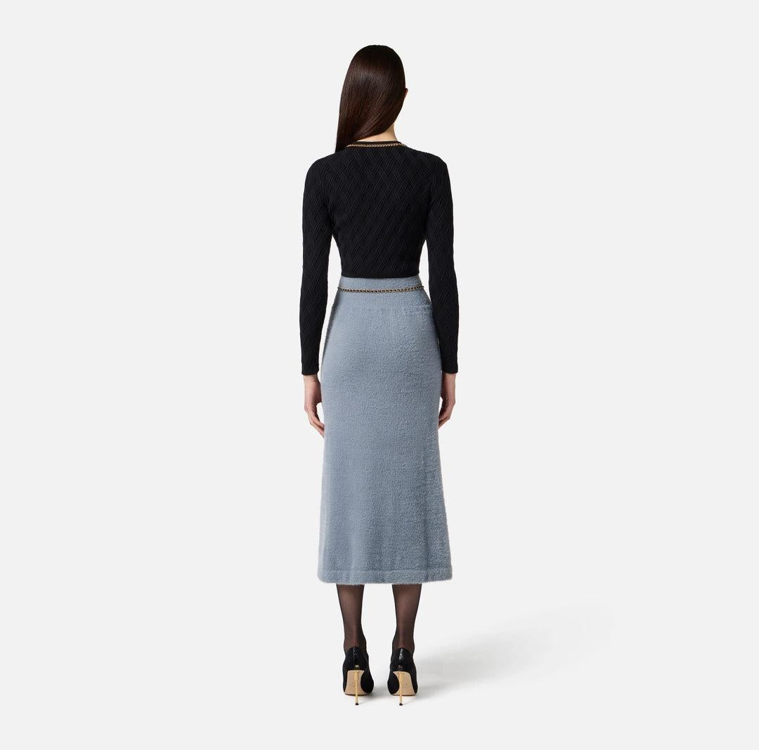CARDIGAN ZIP (comp C/GK20B) - ELISABETTA FRANCHI MK29B56 110 Elisabetta Franchi 