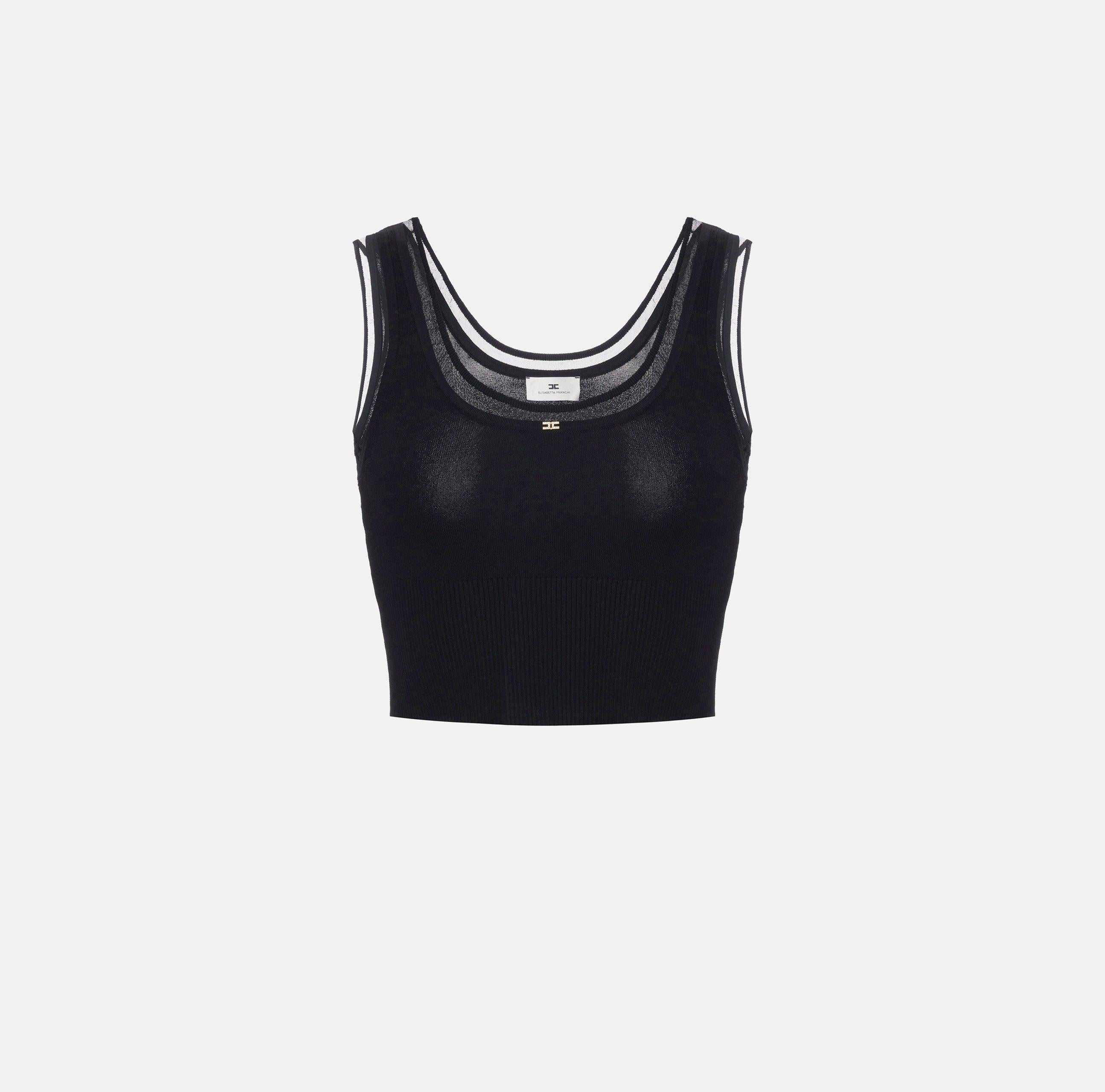 TOP (comp c/GK17B) - ELISABETTA FRANCHI TK54B56 110 Elisabetta Franchi 