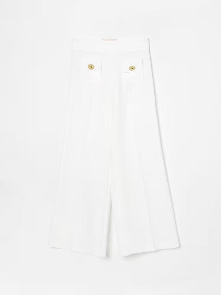 PANTALONE PALAZZO - ELISABETTA FRANCHI LA MIA BAMBINA EFPA284-GA085 0000 Elisabetta Franchi La mia Bambina 