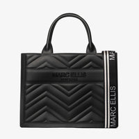 BORSA - MARC ELLIS FLAT BUBY WAVE M BLACK/SILV Marc Ellis 