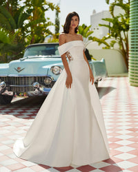 ABITO+SOPRAGONNA LUNA NOVIAS - LUNA NOVIAS JOSSIE 1S248MIKAEP NA/NA LUNA NOVIAS 