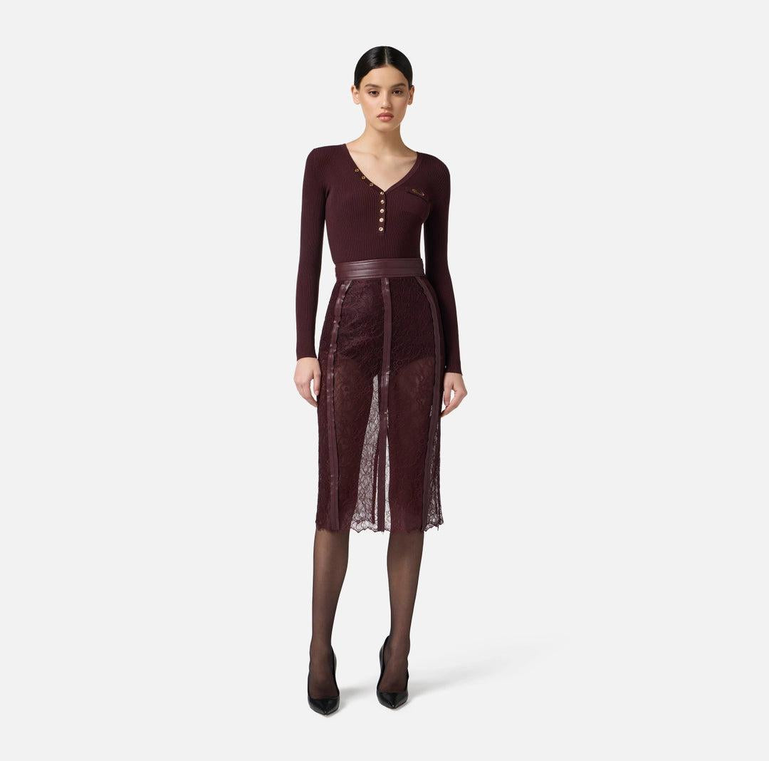 MAGLIA - ELISABETTA FRANCHI MK12B56 110 Elisabetta Franchi 