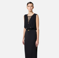VESTITO LUNGO - ELISABETTA FRANCHI ABR3851 DC8 Elisabetta Franchi 