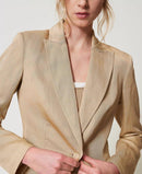 BLAZER MONOPETTO - TWIN SET 251TE2140 00006 Twinset 