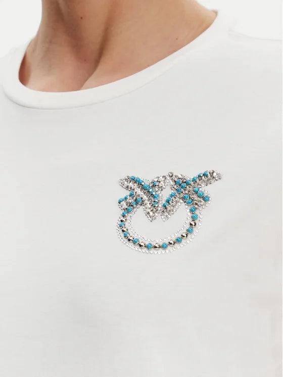 T-SHIRT A2G7 - PINKO 103320-A2G7 NAMBRONE Z05 Pinko 
