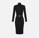 VESTITO IN MAGLIA - ELISABETTA FRANCHI AM07B56 EA8 Elisabetta Franchi 