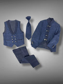 ABITO C/GILET+PLASTRON - ETIENNE CHIC 15E3404 UN Etienne chic 