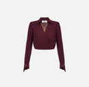 BLUSA CORTA - ELISABETTA FRANCHI CAT0256 360 Elisabetta Franchi 