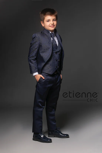 ABITO C/GIL+PLA+CAMICIA - ETIENNE CHIC 14E3406+1120 UN Etienne chic 