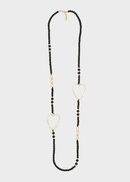 COLLANA CON PERLINE/CUORI - NALì EMCL1020 UN Nalì 