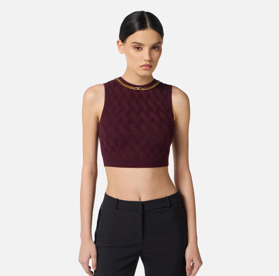 TOP  - ELISABETTA FRANCHI TK60B56 EA4 Elisabetta Franchi 