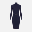 VESTITO IN MAGLIA - ELISABETTA FRANCHI AM07B56 EA8 Elisabetta Franchi 