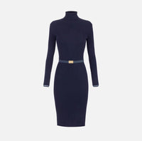 VESTITO IN MAGLIA - ELISABETTA FRANCHI AM07B56 EA8 Elisabetta Franchi 