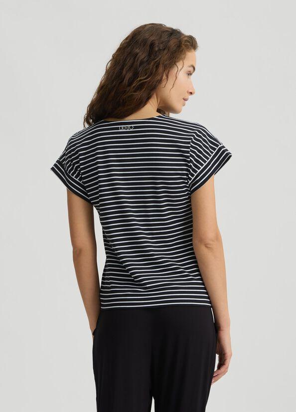 T-SHIRT MC - LIU JO VA5182J4909 M9172 Liu Jo 