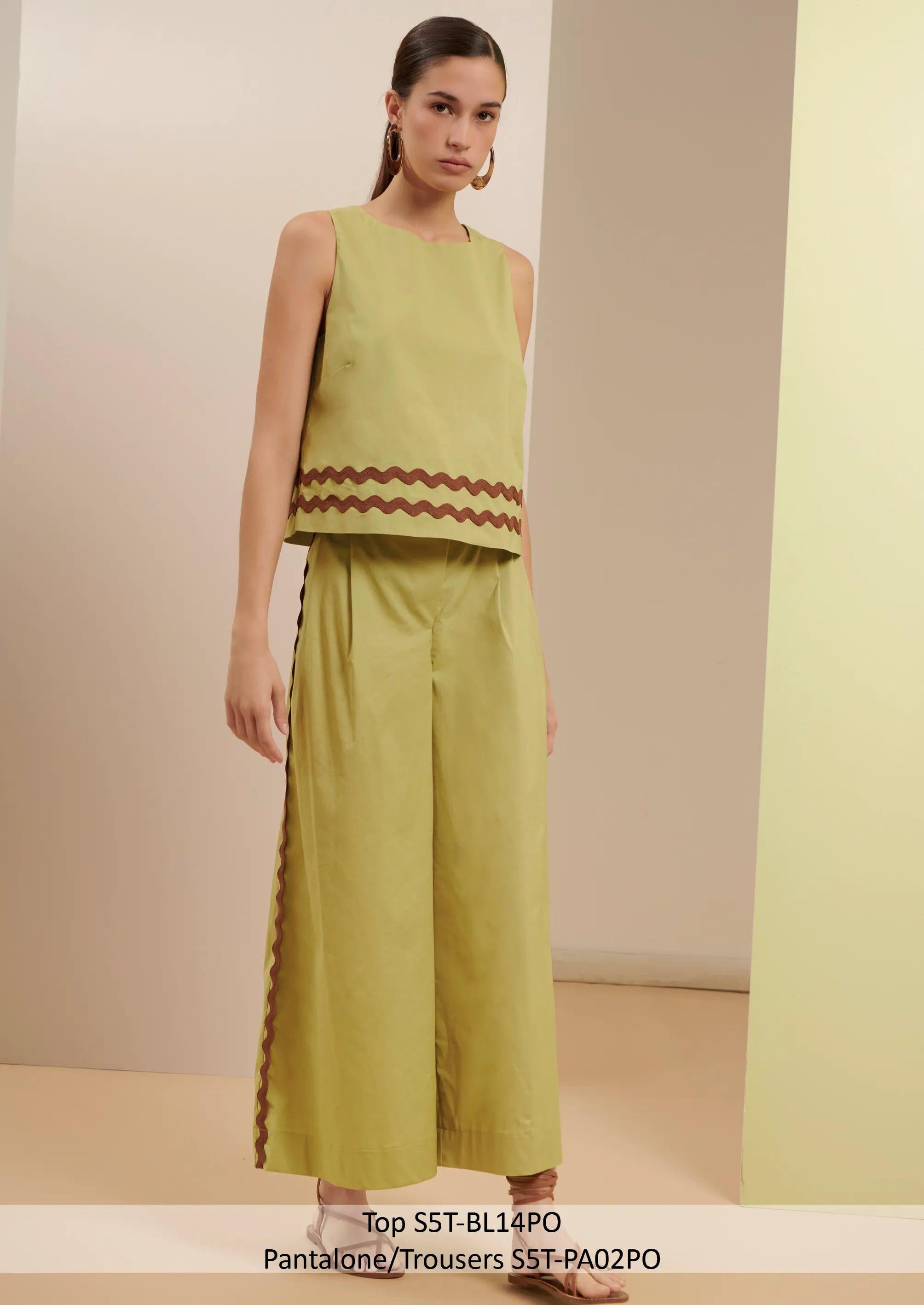PANTALONE C/CINTURA - THEABITO PA02PO 736 THEABITO 
