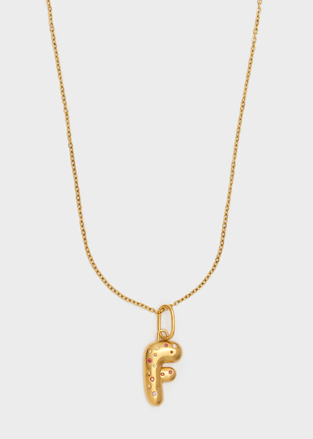 COLLANA CHUNKY LETTERA F - NALì EMCL1052 UN Nalì 