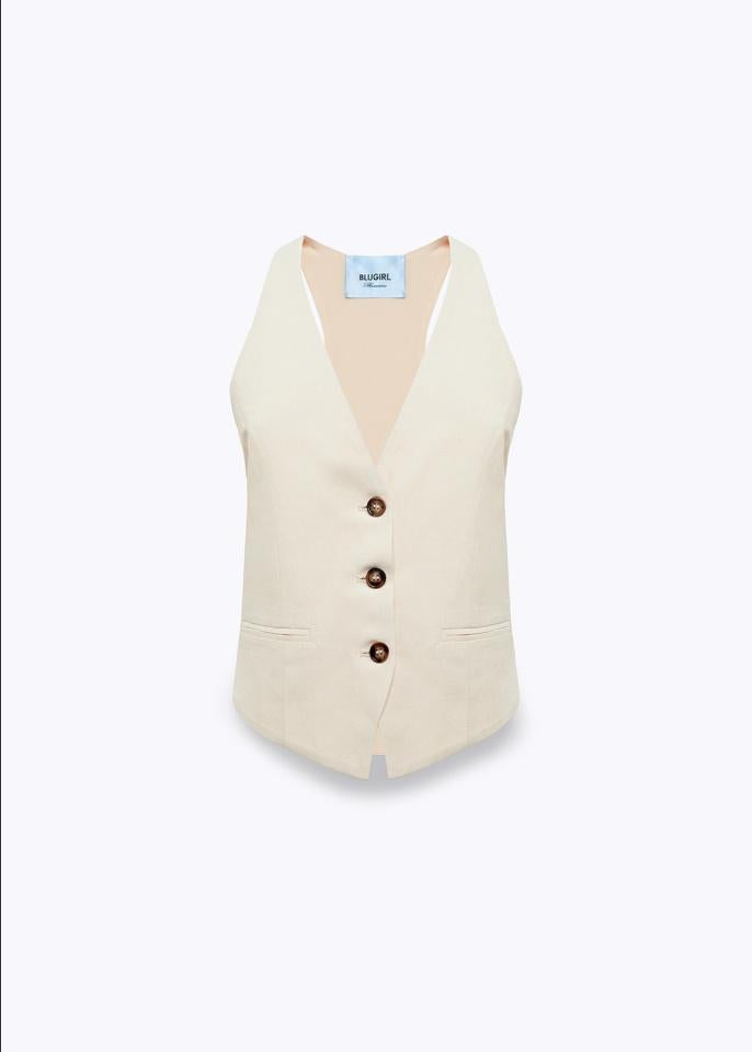 Gilet Blu Girl