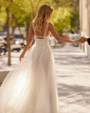 ABITO SPOSA LUNA NOVIAS - LUNA NOVIAS SILVESTRE 9S141TUL0EP NANA LUNA NOVIAS 