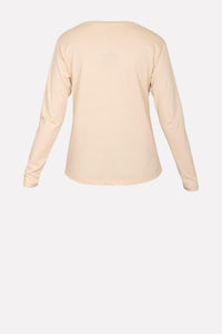 t shirt 12S0321T89 BEIGE Siste's 